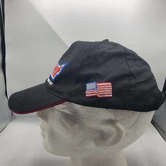 Summit Racing Equipment Black Cap With American Flag Patch 50th Anniversary Logo - Picture 2 of 10